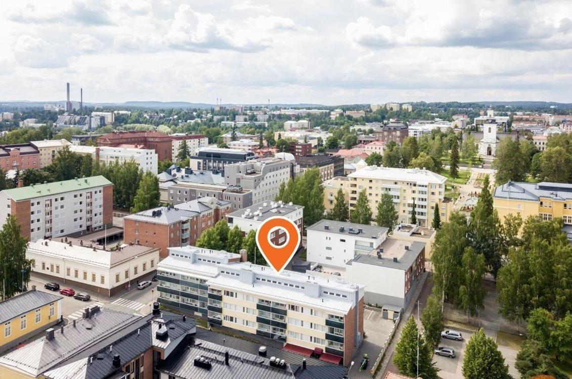 City Apartment Snellmaninkatu 22 A, Yksityinen Pistokkeellinen Paikoitus Sisaeltyy Hintaan Kuopio Esterno foto