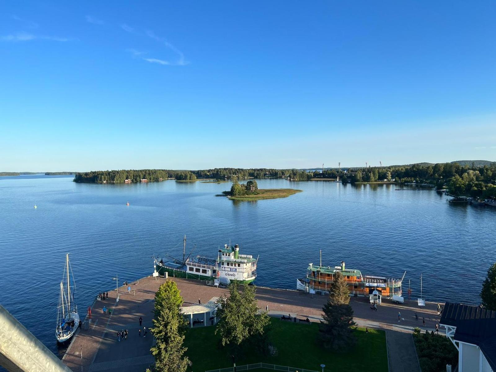 City Apartment Snellmaninkatu 22 A, Yksityinen Pistokkeellinen Paikoitus Sisaeltyy Hintaan Kuopio Esterno foto
